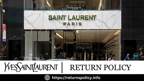 ysl store return policy|ysl contact.